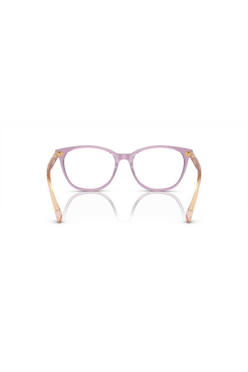 Vogue Women's Clear Purple Eyeglasses - 53mm Lens Size - Image 3